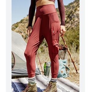 FP Movement Free People Take A Hike Harem Cargo Rust Medium